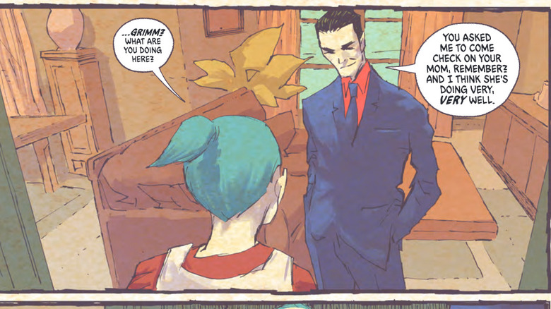 Absolute Batman #22 - Jack Grimm and young Harley Quinn