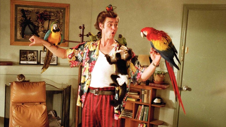 Ace Ventura Pet Detective apartment scene 