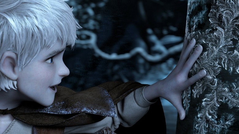 Jack Frost creates frost