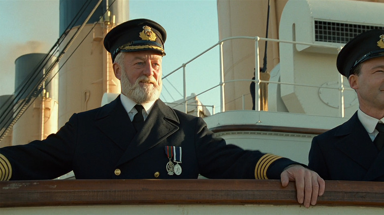Bernard Hill in Titanic
