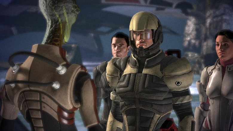 Mass Effect cutscene