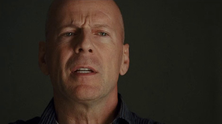 A close-up of Bruce Willis as Jimmy Monroe in Cop Out