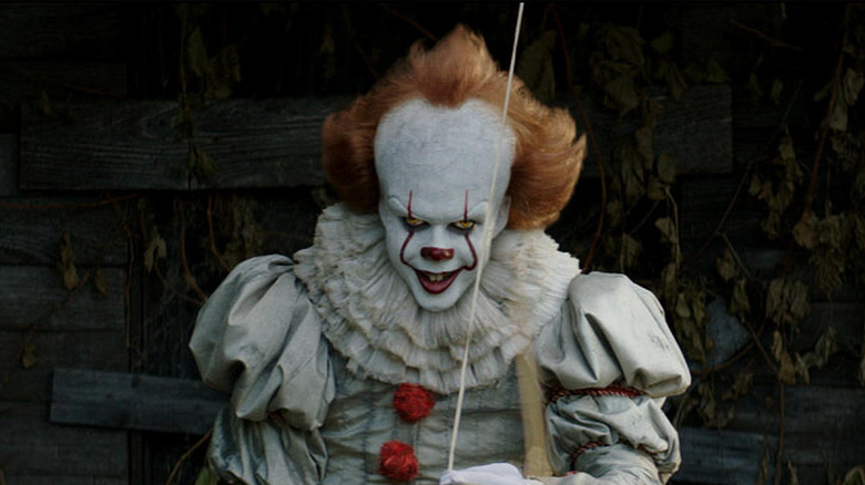 Bill Skarsgård as Pennywise in "IT"