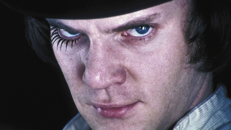 Malcom McDowell in "A Clockwork Orange"