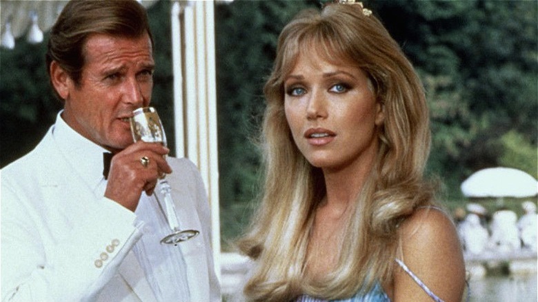 Tanya Roberts with James Bond