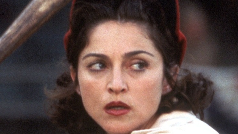 Madonna serious look