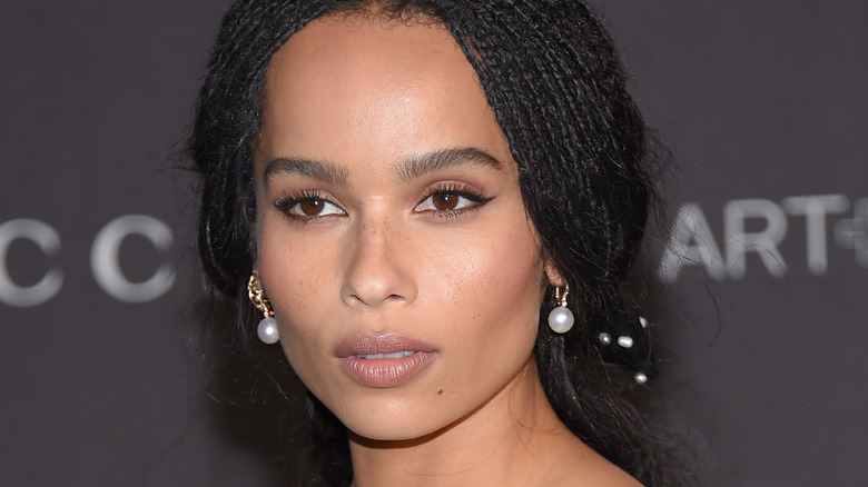 Zoe Kravitz smiling