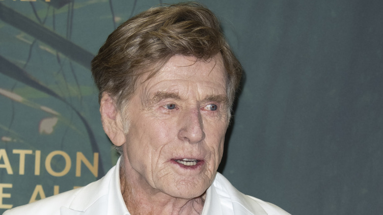 Robert Redford on the red carpet