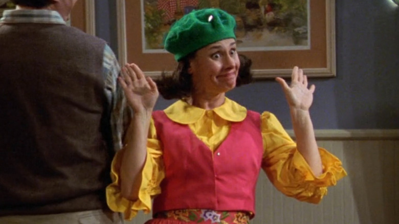 Laurie Metcalf as children's entertainer Nanny G in Frasier