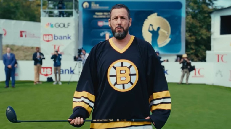 Happy Gilmore holding club