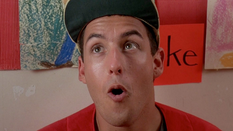 Adam Sandler wearing hat