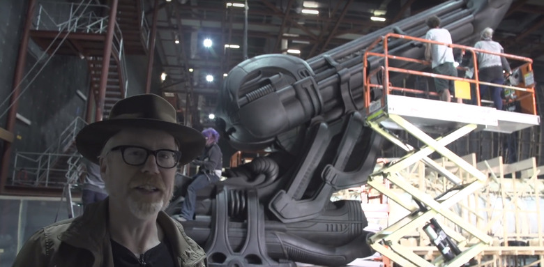 Adam Savage Tours the Alien Covenant Set