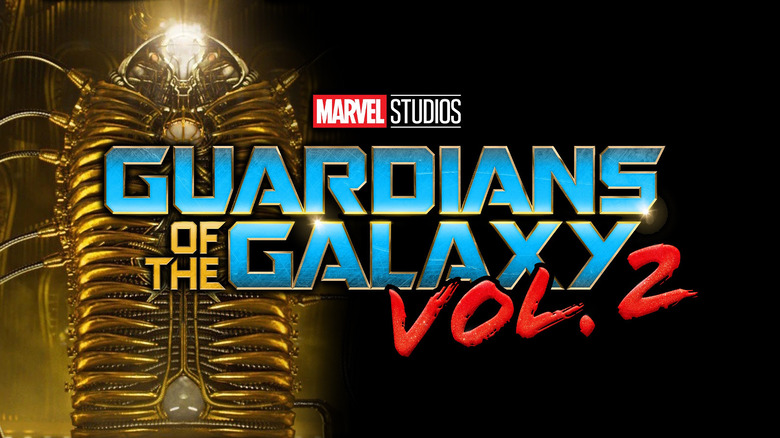Guardians of the Galaxy 2 logo, Adam Easter egg