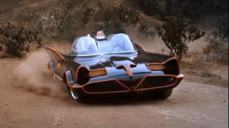 The Batmobile from the 1966 series