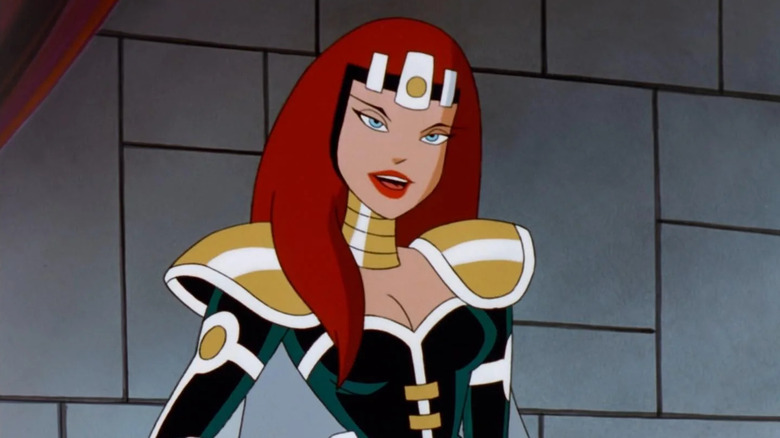 Maxima standing tall in Superman: The Animated Series