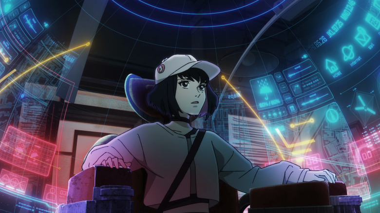 Lazarus, Eleina sitting in computer hub