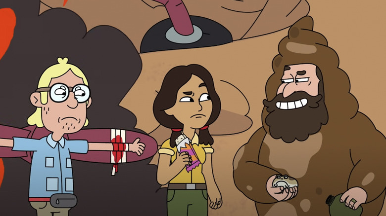 Dietrich, Bonnie, and Bradley in Adventure Beast