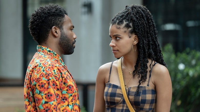 Donald Glover and Zazie Beetz in Atlanta