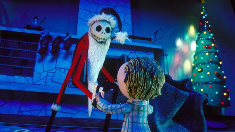 Nightmare Before Christmas Jack Skellington santa 