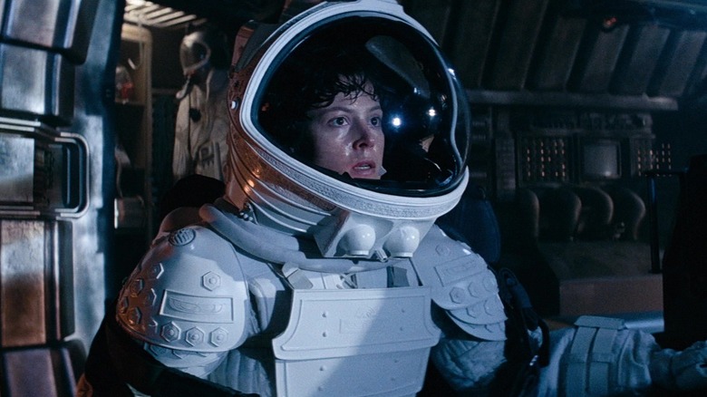 Ellen ripley is a spacesuit in Alien