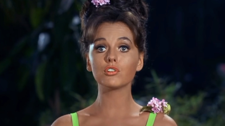 Dawn Wells Mary Ann Summers is seen in closeup in Gilligan's Island
