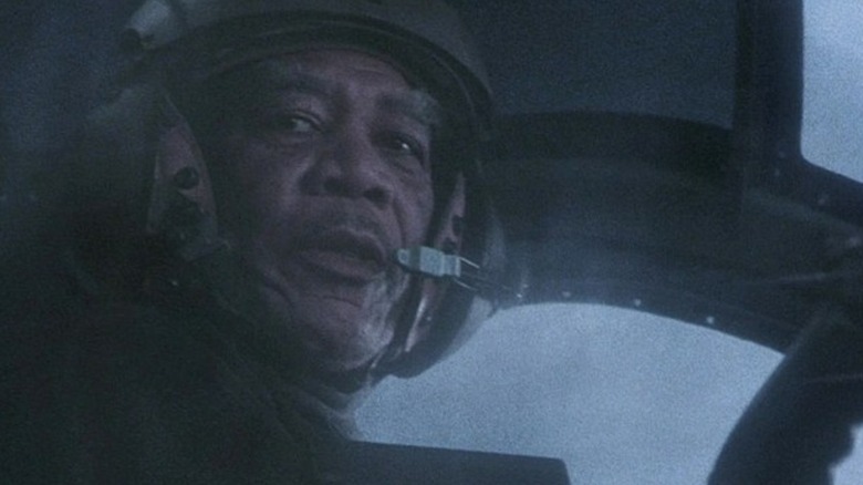 Colonel Abraham Curtis manifests itself in a helicopter in Dreamcatcher.