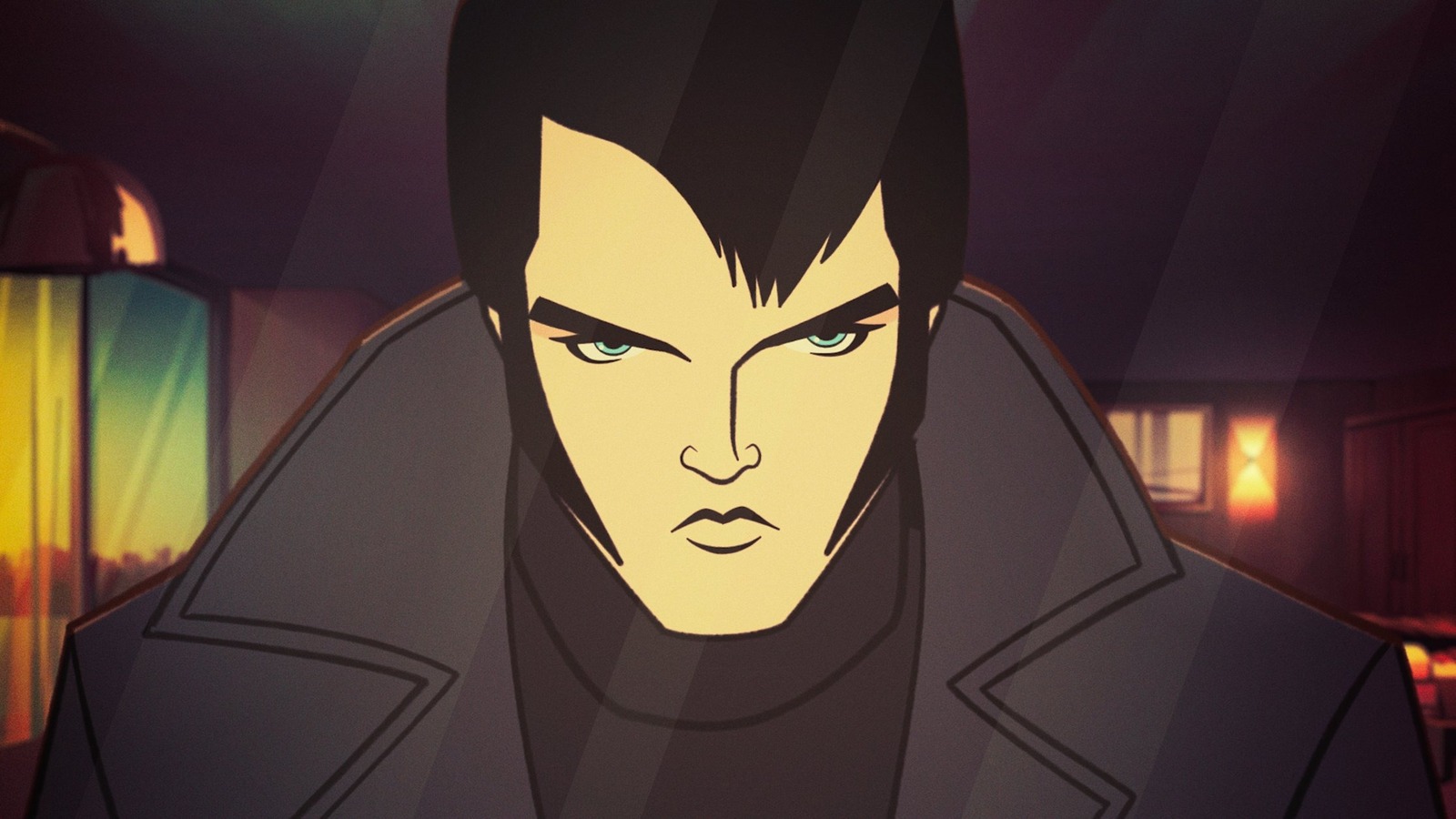 Agent King Footage Reaction: Elvis Becomes A Secret Agent And Fights  Charles Manson In Stylish Animated Show For Netflix [Annecy]