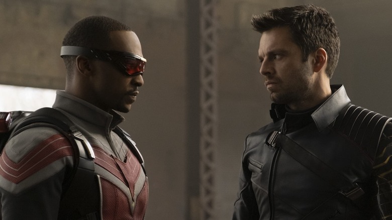 Falcon and Winter Soldier Sam and Bucky