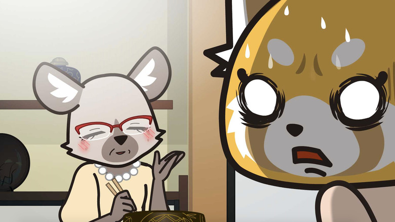 The characters from Aggretsuko