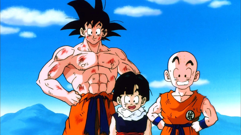 Goku, Krillin and Gohan