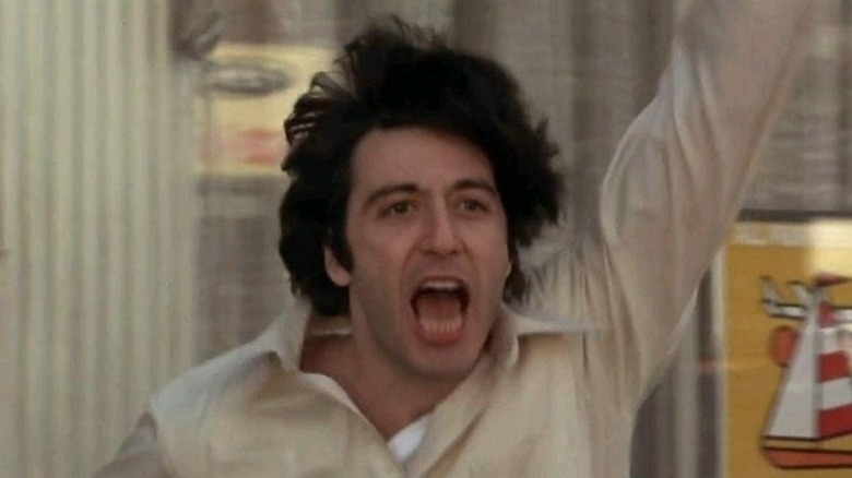 Al Pacino screaming in Dog Day Afternoon