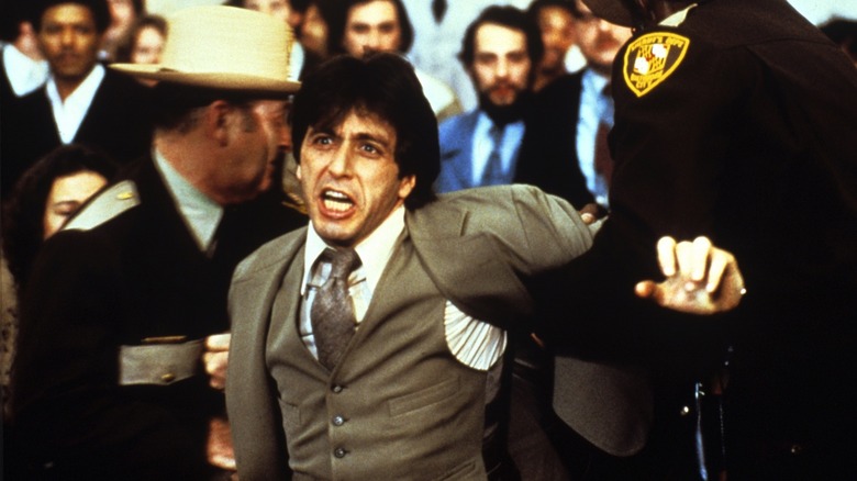Al Pacino screaming in ...And Justice for All