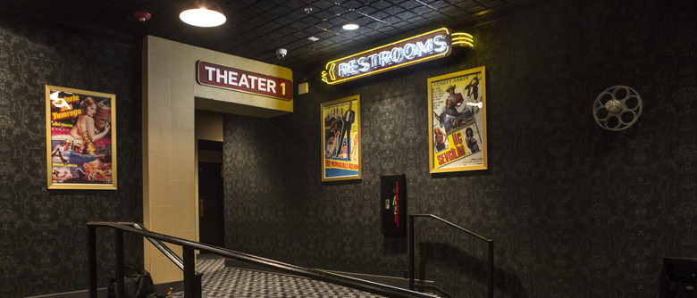 Alamo Drafthouse Downtown Brooklyn - Theater Hallway Photo by Victoria Stevens