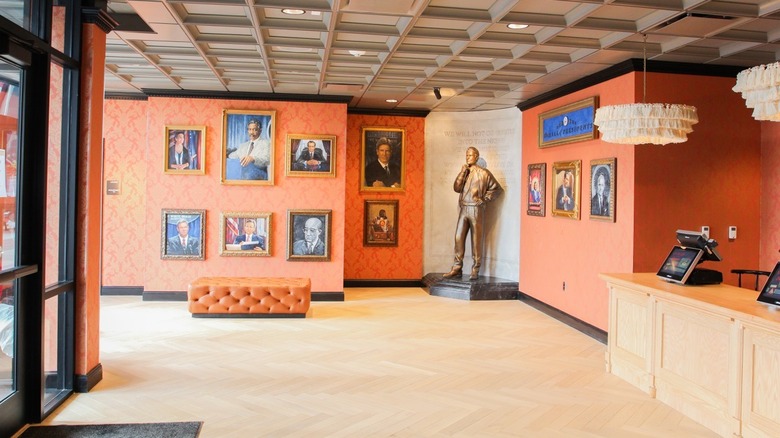 Lobby of the Alamo Drafthouse D.C. Location 