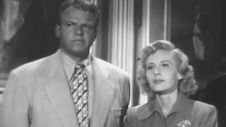 Biff and Louise at an art museum in Biff Baker, U.S.A.