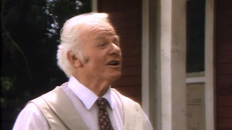 Alan Hale Jr.'s Doc Kaminsky is seen standing outside in The Red Fury