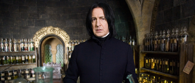 Alan Rickman as Severus Snape in Harry Potter