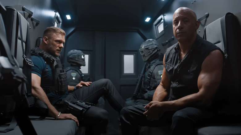 Fast X, Alan Ritchson and Vin Diesel