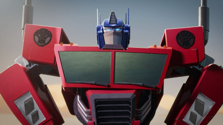 Optimus Prime in Transformers: EarthSpark