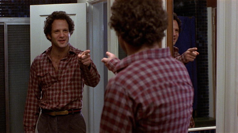 Modern Romance albert brooks pointing in mirror