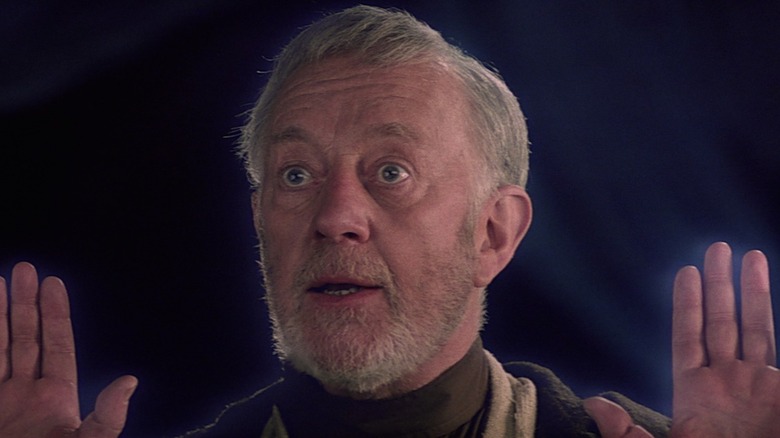 Alec Guinness as Obi-Wan Kenobi in The Empire Strikes Back