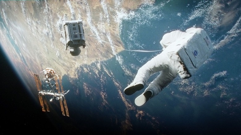 A still from Gravity
