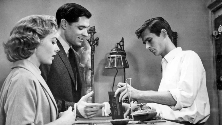 Psycho, Norman Bates, Lila Crane, and Sam Loomis in conversation