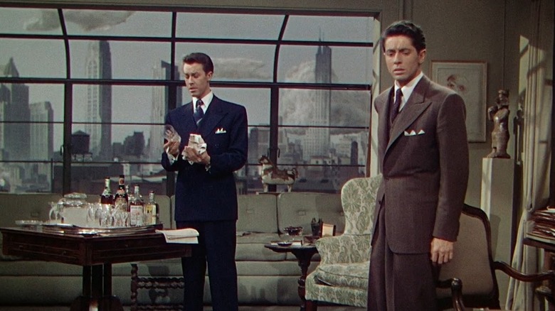 Two gentlemen plan a party