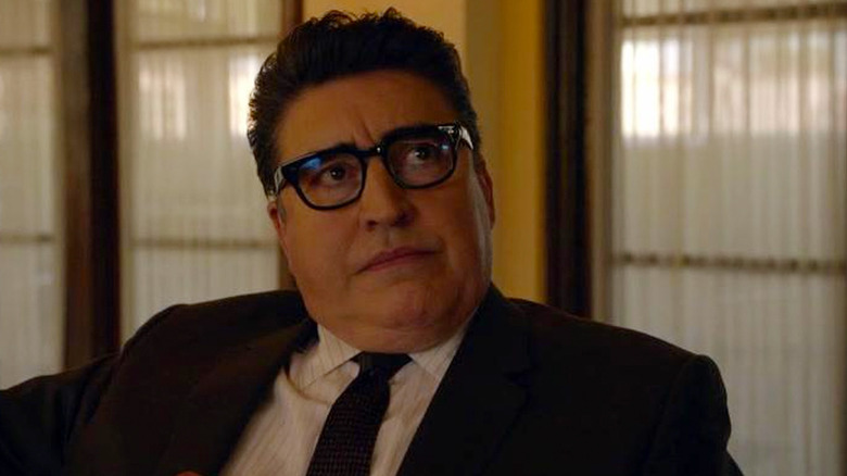 Alfred Molina as Robert Aldrich in Feud