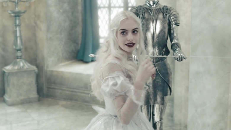 Alice In Wonderland's White Queen Was A Nerve-Wracking Role For Anne ...