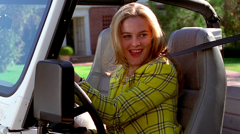 Alicia Silverstone driving in Clueless