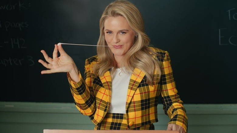 Alicia Silverstone as Cher Horowitz in the Rakuten Super Bowl Commercial from 2023