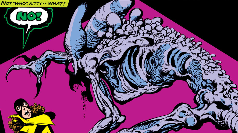 Uncanny X-Men Kitty Pryde meets a Xenomorph