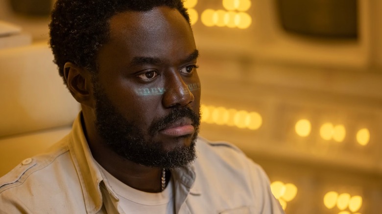 Morrow updates MOTHER about the ship's status in Alien: Earth